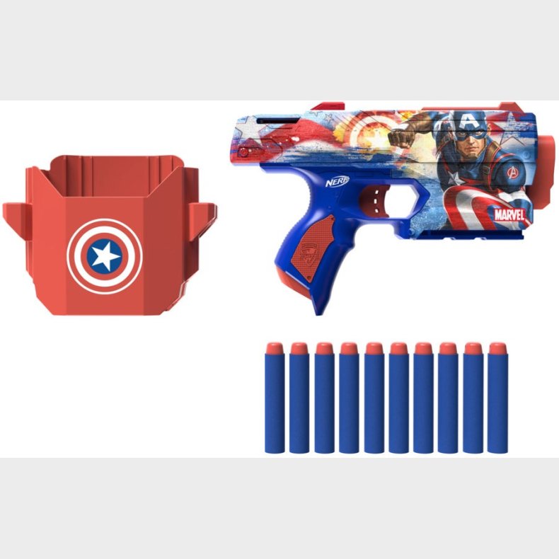 NERF Marvel Captain America Blaster