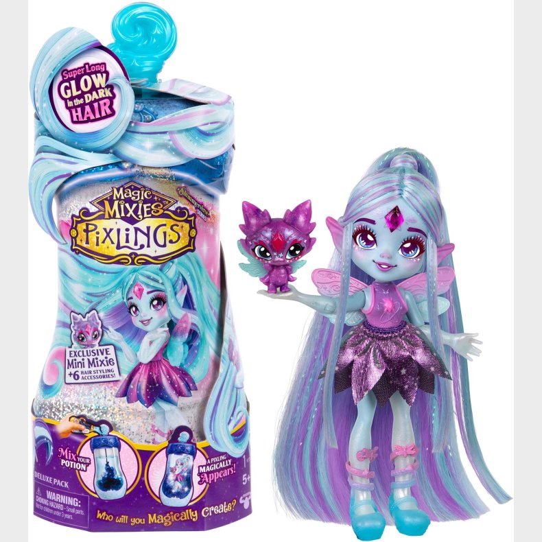 Magic Mixies Pixlings Galaxy Hair Legest Flyt