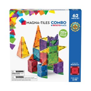 Magna-Tiles MicroMAGS Combo Byggest 62 Dele