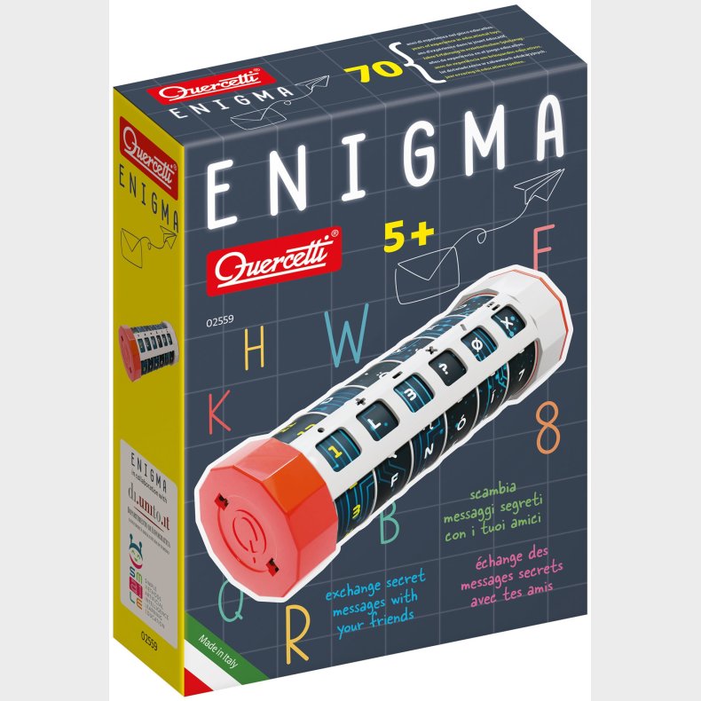 Quercetti Enigma Skrivemaskine