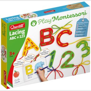 Quercetti Snrebnd ABC &  123 Undervisningsst