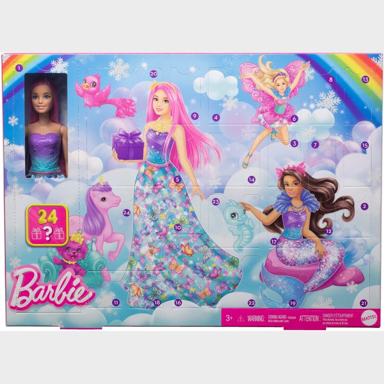 Barbie Fairytale Julekalender 2024