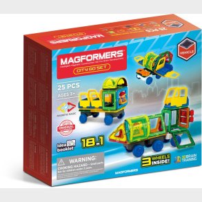 Magformers City Go Byggest 25 Dele