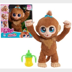FurReal Peanut The Playful Monkey Interaktiv Abe 38 cm