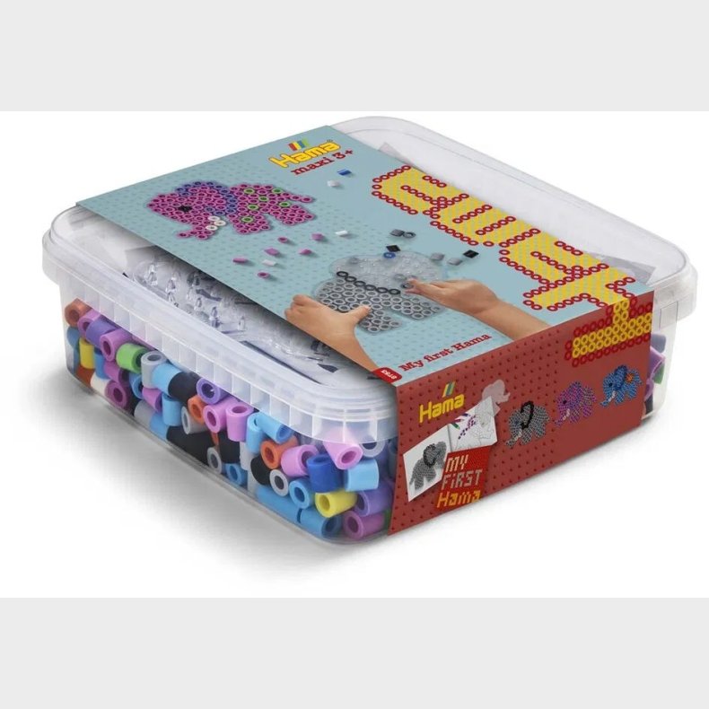 Hama Maxi Perlest 600 Stk. Elefant