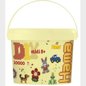 Hama Midi Beads 10.000 pcs in Bucket Mix 00