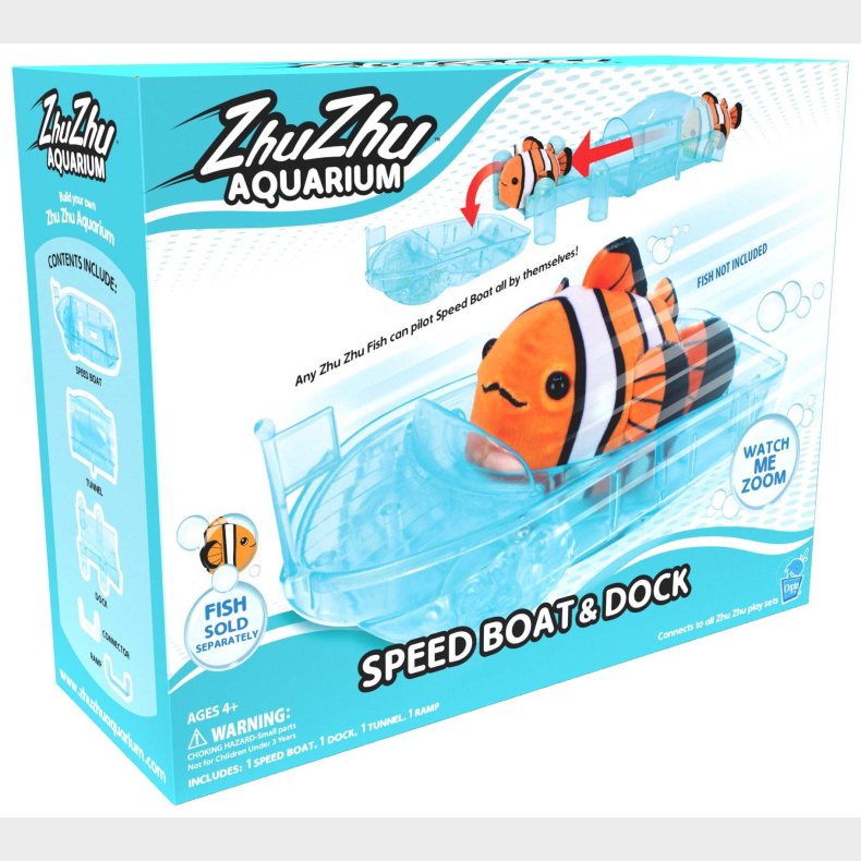 ZhuZhu Aquarium Fisk Bd Og Kaj Legest