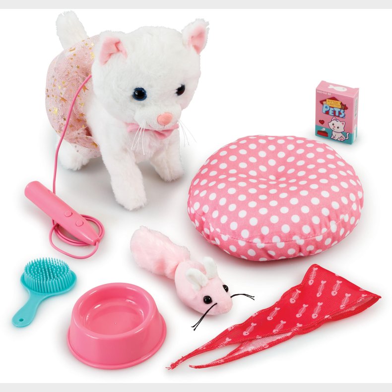 Happy Pets Walk Along Interaktiv Kat Deluxe