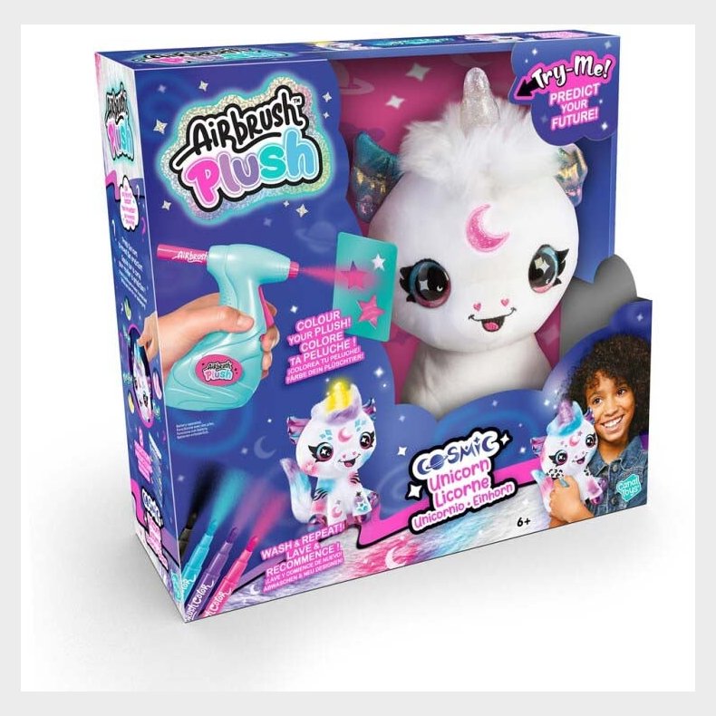 Canal Toys Airbrush Plush Neon Bamse Enhjrning