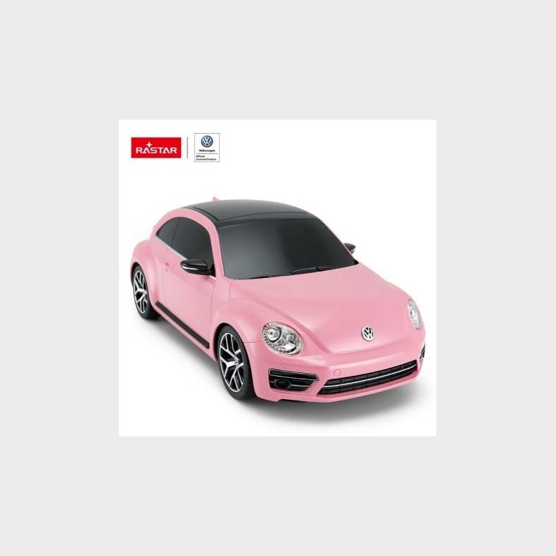 Rastar Volkswagen Beetle Fjernstyret Bil 1:14, Pink