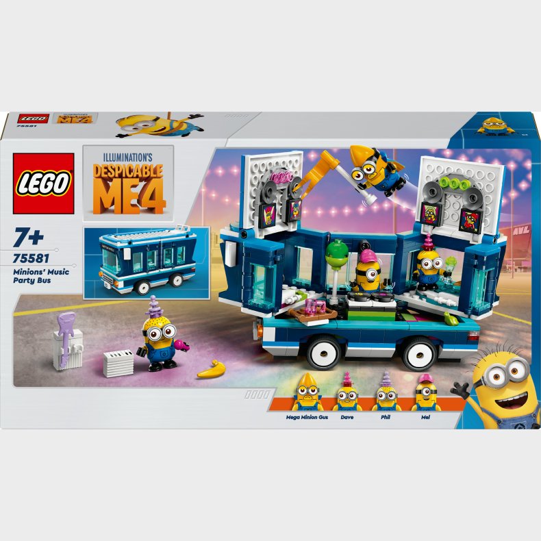 LEGO Despicable Me 75581 Minions-partybus