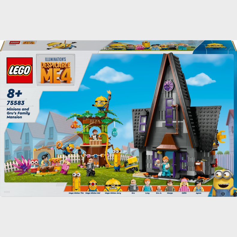 LEGO Despicable Me 75583 Minions og Grus familiepal
