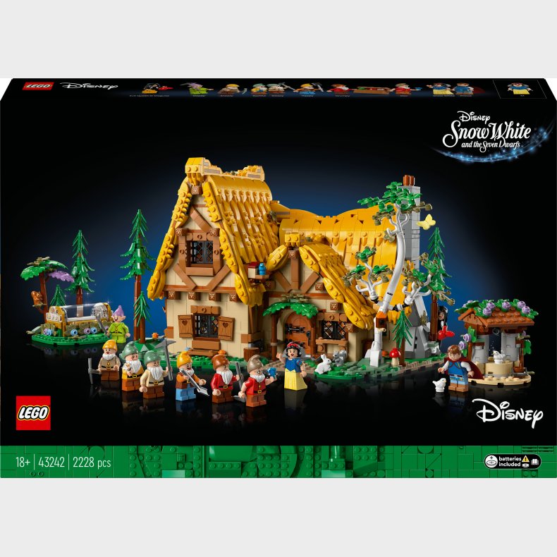 LEGO Disney Princess 43242 Snehvide og de syv sm dvrges hytte