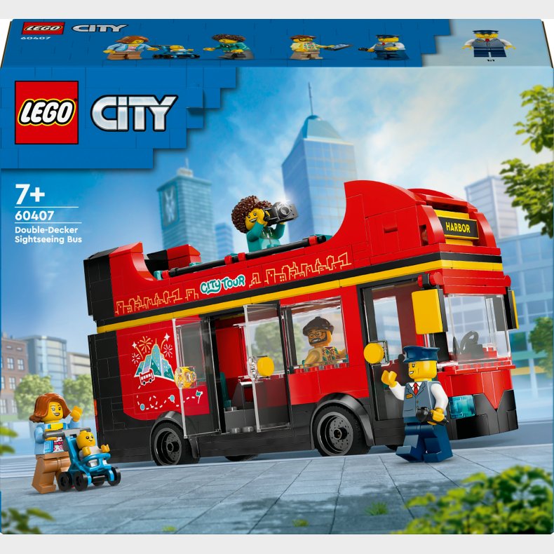 LEGO City 60407 Rd dobbeltdkker-turistbus