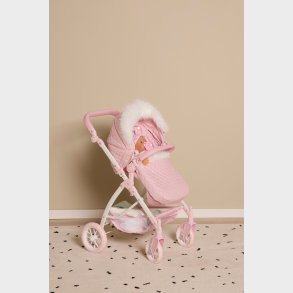 Cloudberry Castle Dukkevogn med Pelskrave