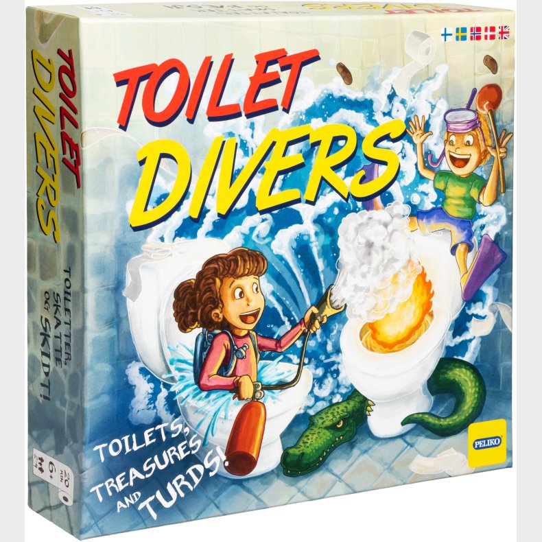 Peliko Spil Toilet Divers