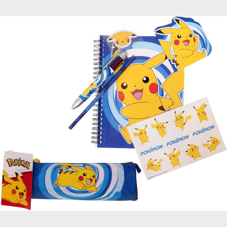 Pok&eacute;mon Skrivest med Blyanter &amp;  Penalhus