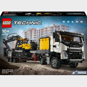LEGO Technic 42175 Volvo FMX-lastbil og EC230 elektrisk gravemaskine