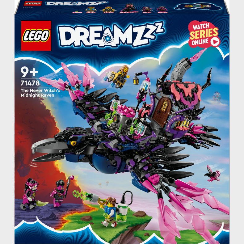 LEGO DREAMZzz 71478 Aldrig-heksens Midnatsravn