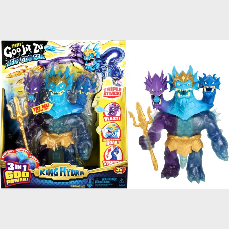 Goo Jit Zu Deep Goo Sea Figur King Hydra