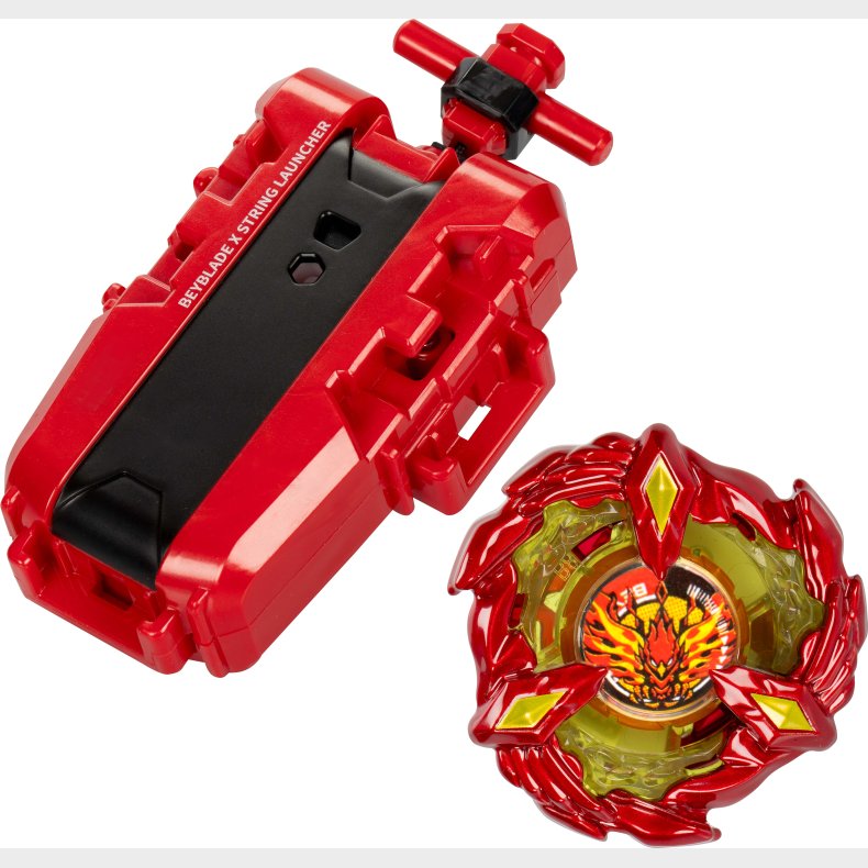 Beyblade X Soar Phoenix Deluxe String Launcher St