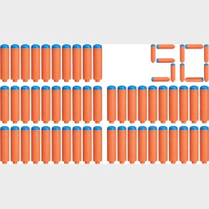 NERF N1 Pile Genopfyldningspakke 50-pak