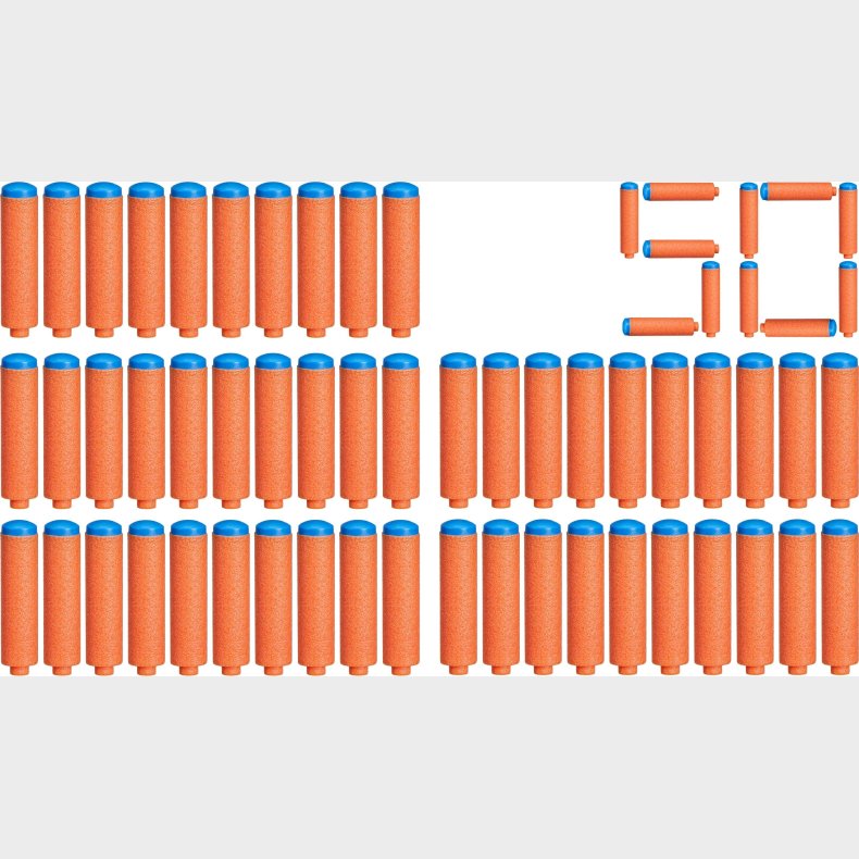 NERF N1 Pile Genopfyldningspakke 50-pak