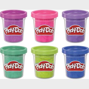 Play-Doh Glitrende Modellervoks 6-pak