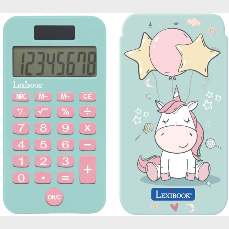 Lexibook Enhjrning Pocket Lommeregner