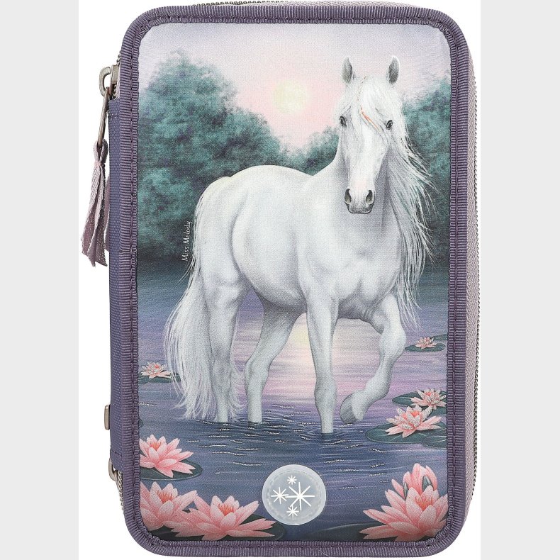 Miss Melody Tredelt Penalhus med LED, kander