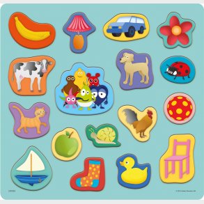 Kärnan Babblarna Puslespil 17 Brikker