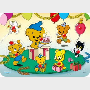 Kärnan Bamse Verdens Strkeste Bjrn Knoppuslespil 8 Brikker