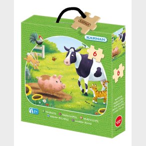 Kärnan Puslespil P Bondegrden 6 Brikker