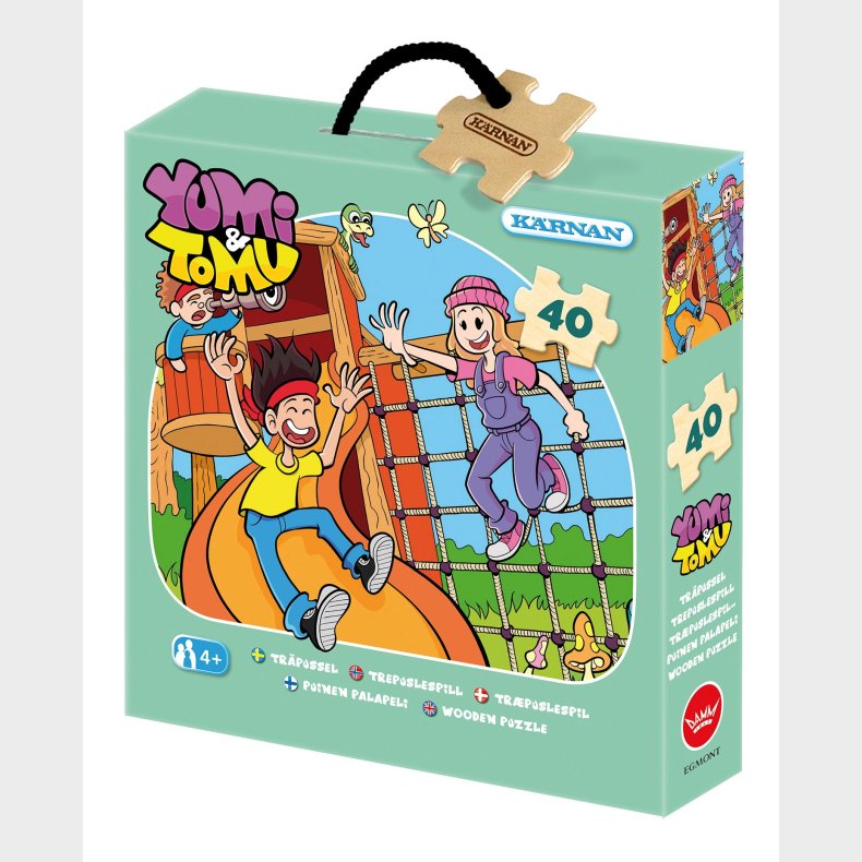 K&auml;rnan Yumi &amp;  Tomu Puslespil 40 Brikker