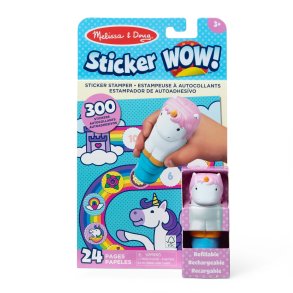Melissa &  Doug Sticker WOW! Ativitetsbog Enhjrning
