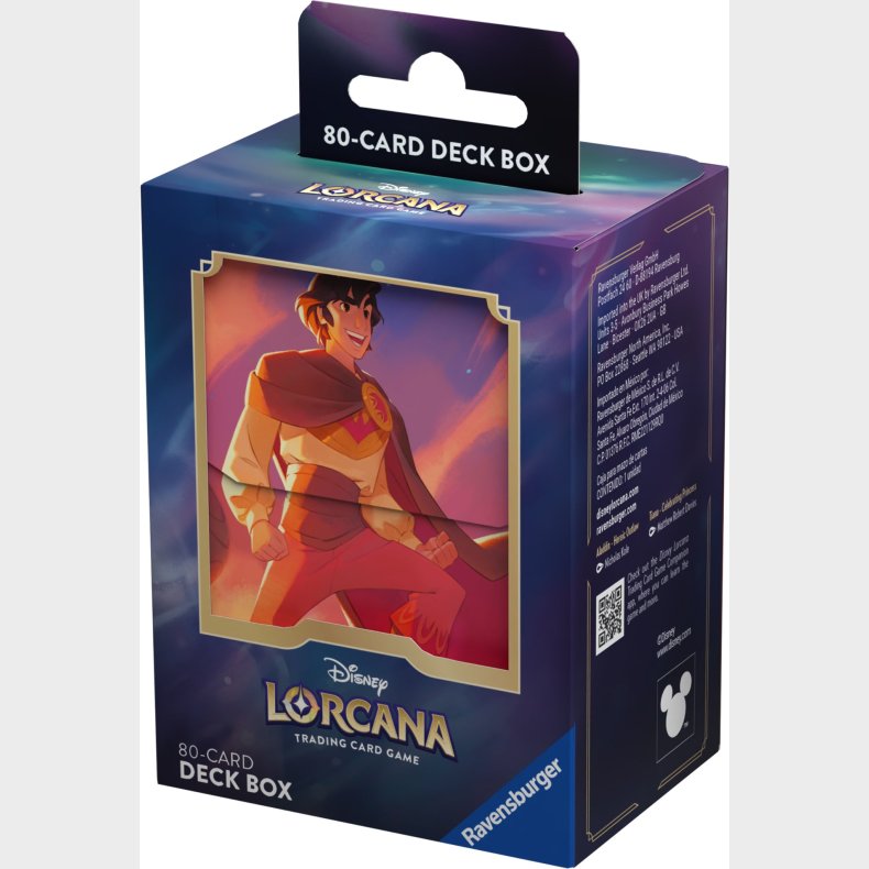 Disney Lorcana Shimmering Skies Samlekort Boks Aladdin