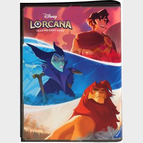 Disney Lorcana Card Portfolio Mappe til Samlekort Karakterer