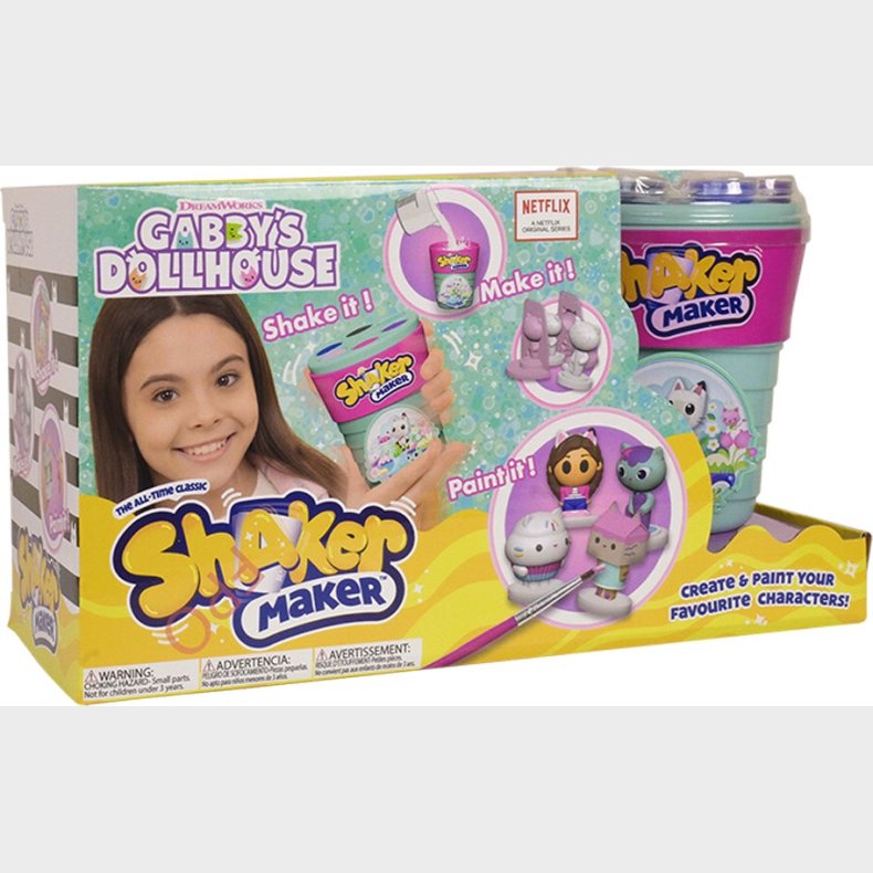 Gabby's Dollhouse Shaker Maker DIY Gipsst