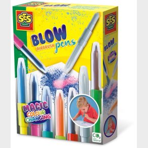 Creative Airbrush-pustetusser Farveskiftende 7-pak