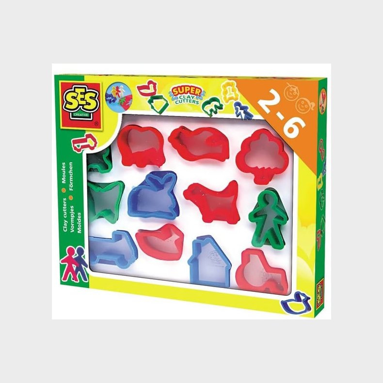 SES Creative Forme til Modellervoks 12-pak