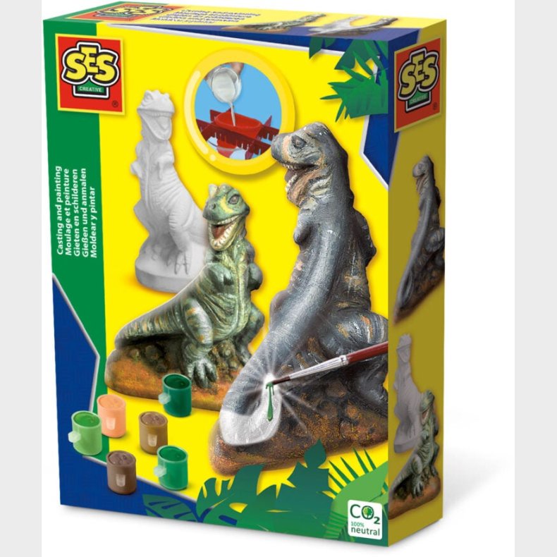 Creative Gipsfigurer T-Rex Kreast