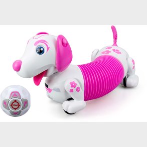 Silverlit Interaktiv Hund Dash D, Pink