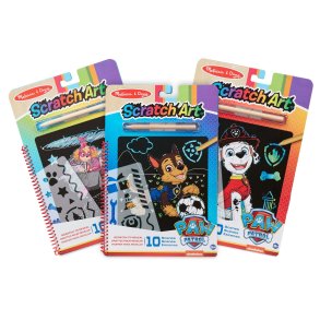 Melissa &  Doug Paw Patrol Scratch Art Aktivitetsst 3-pak