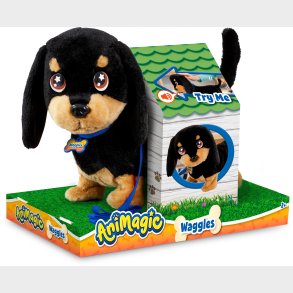 Animagic Interaktivt Legetj Gravhunden Waggles