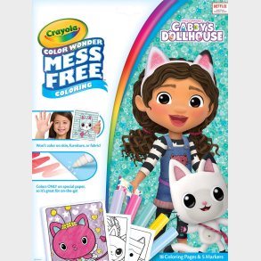 Crayola Gabby's Dollhouse Color Wonder Malest