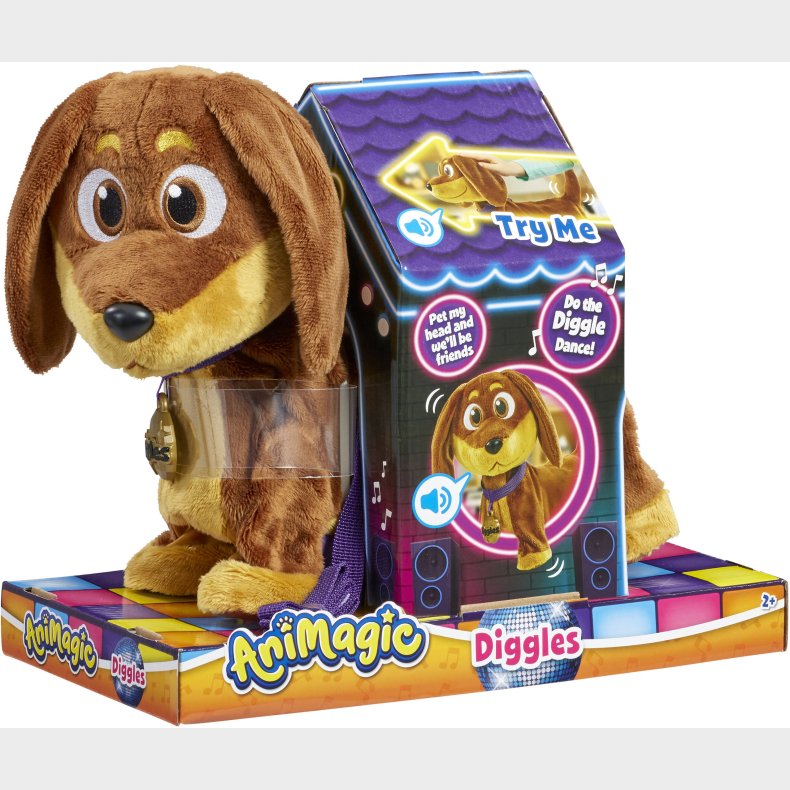 Animagic Diggles Interaktiv Hund