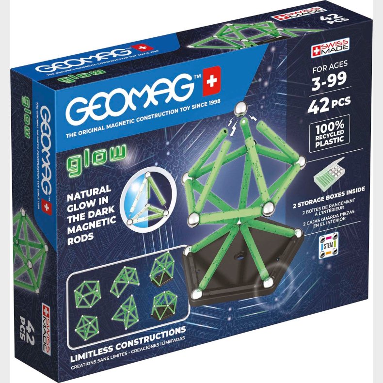 Geomag GLOW Byggest 42 Dele