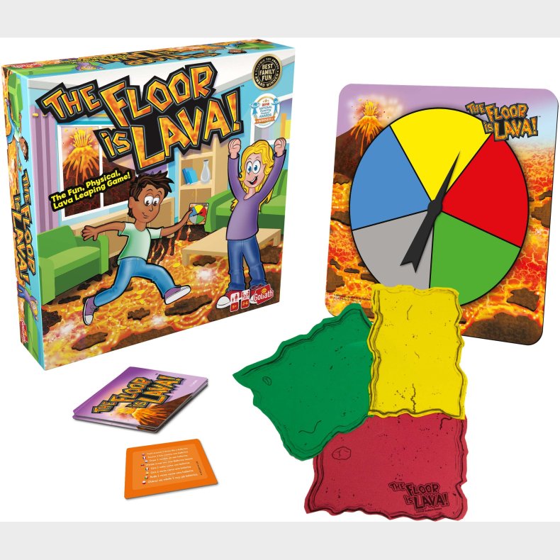 Gulvet er Lava - Spil