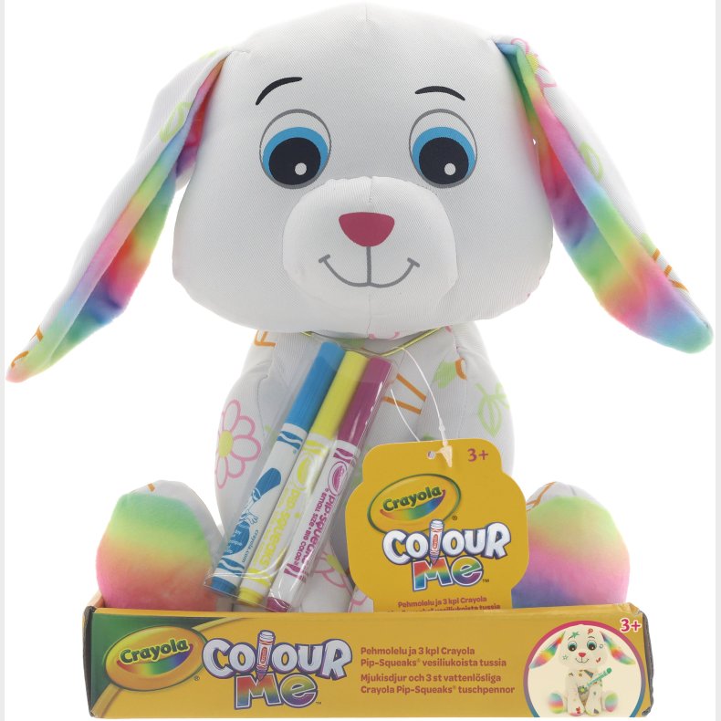 Crayola Color and Plush Hundehvalp 23 cm