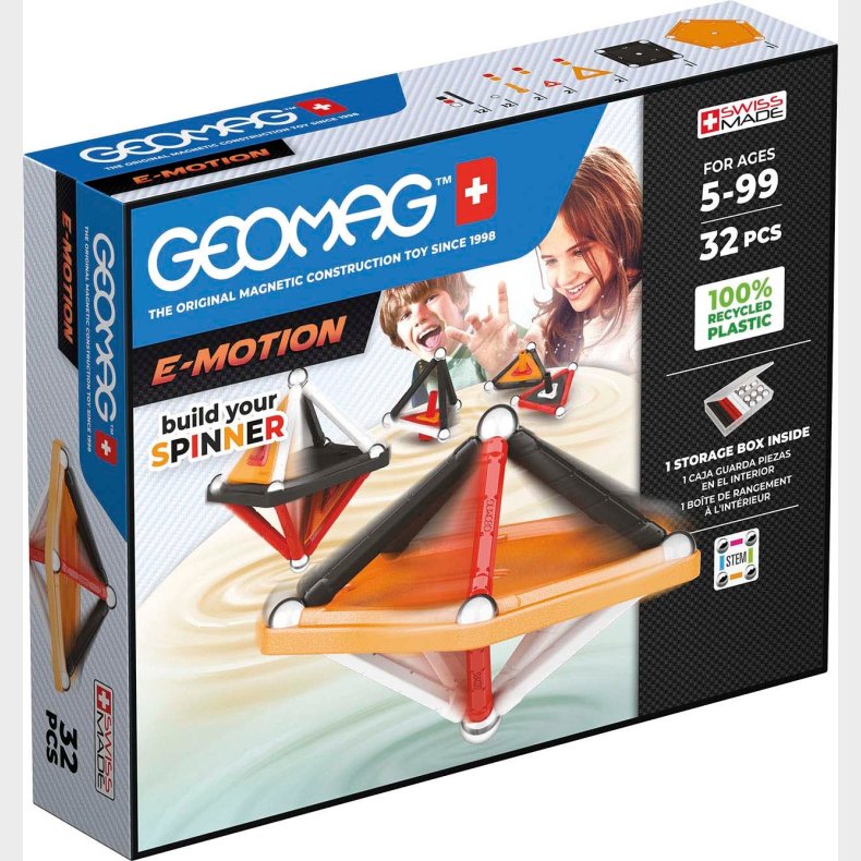 Geomag E-Motion Paneler 32 Brikker